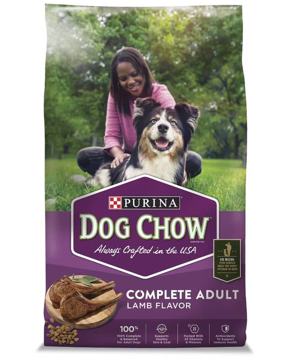 Purina Dog Chow Complete Adult Lamb Flavor Dry Dog Food (44 LB)