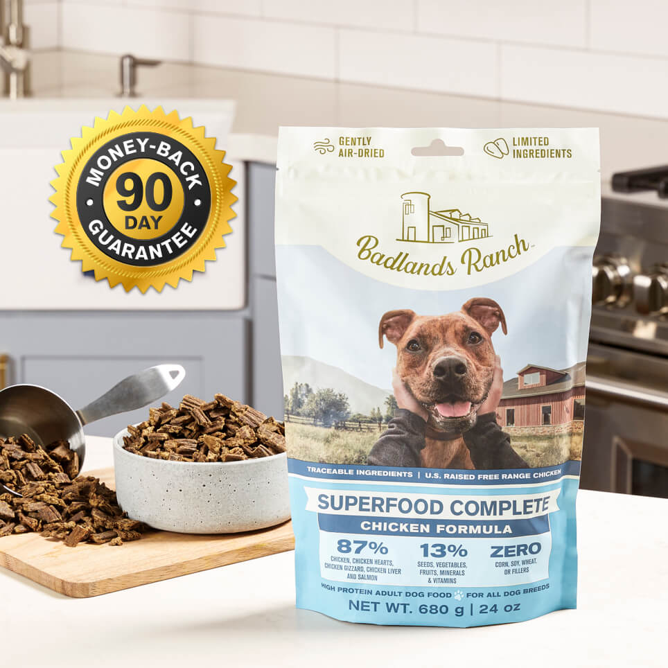 Badlands Ranch Superfood Complete Chicken Formula Dog Food - Fort