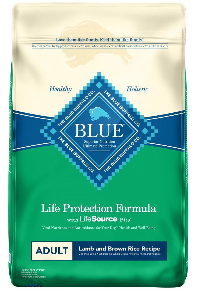 Blue Buffalo Life Protection Natural Lamb Brown Rice Recipe Adult Dry Dog Food Fort Worth TX Handley s Feed Store