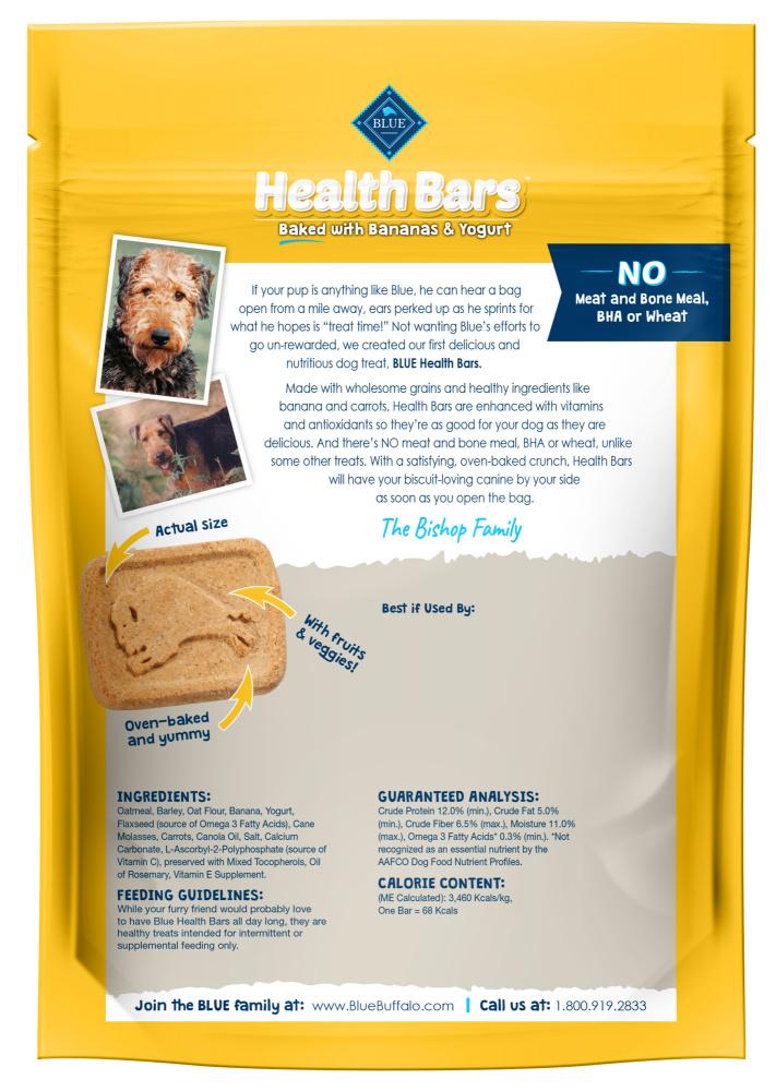 Blue health hot sale bars