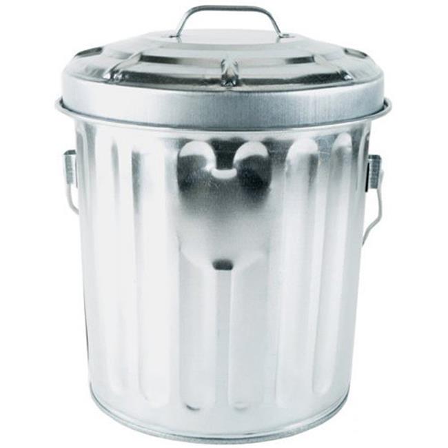  KCHEX Trash can with lid - Pre-Galvanized Trash Can