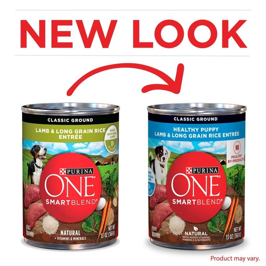 Purina ONE SmartBlend Classic Healthy Puppy Ground Lamb Long