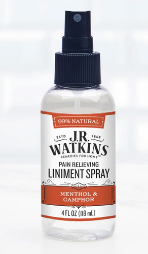 J.R. Watkins Liniment Spray Original Pain Relieving 4 oz