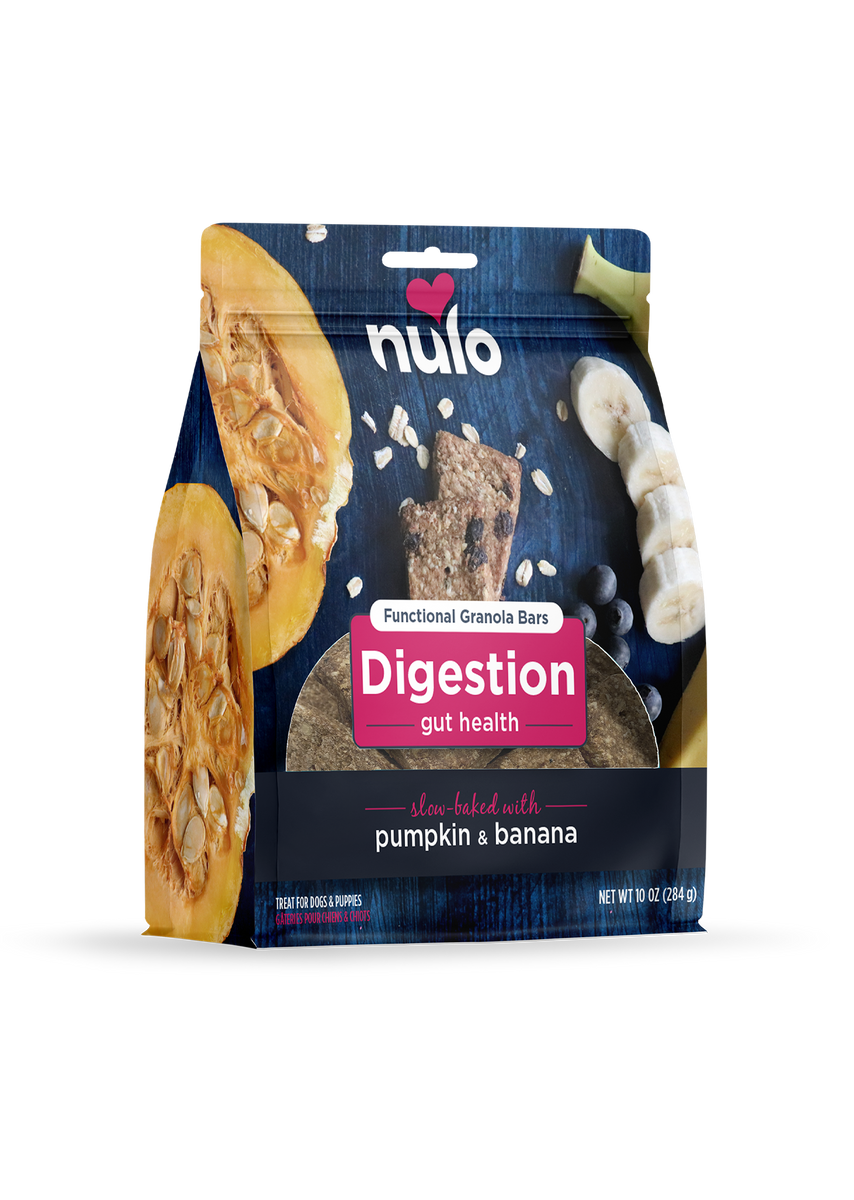 Nulo Digestion Gut Health Functional Granola Bars For Dogs Fort