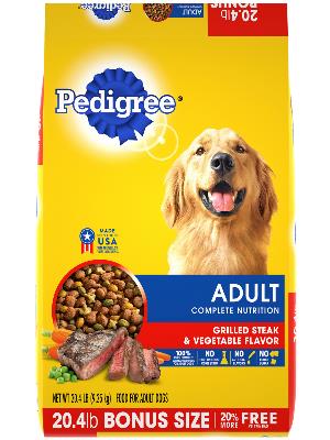 PEDIGREE Dry Dog Food Adult Grilled Steak Vegetable Flavor Fort Worth TX Handley s Feed Store