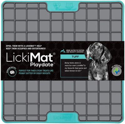 LickiMat Playdate Tuff (Turquoise)