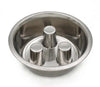 Brake-Fast Standard Stainless-Steel Slow Feed Dog Bowl