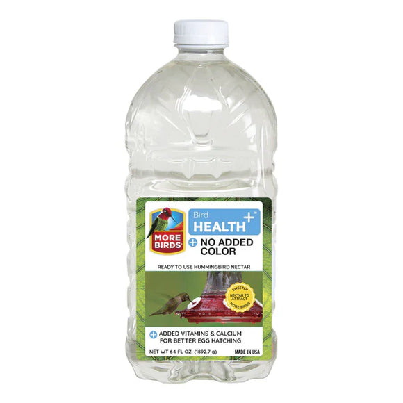 More Birds® Bird Health+™ Clear Ready-to-Use Hummingbird Nectar