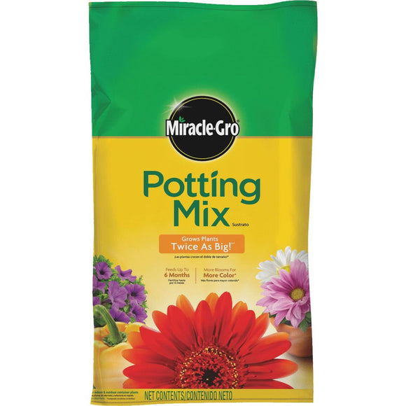 Miracle-Gro 1 Cu. Ft. 32-1/2 Lb. All Purpose Indoor & Outdoor Plants Potting Soil