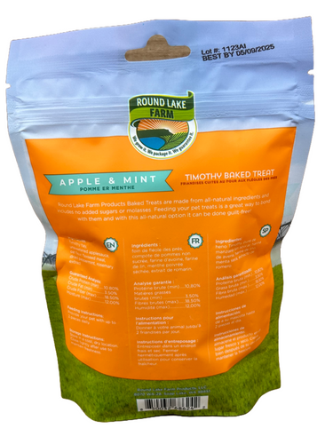 Round Lake Farm Timothy Apple Baked Treat