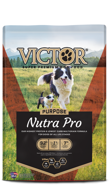 Victor dog outlet food nutrition facts