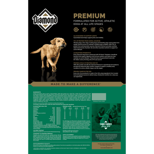 Diamond Premium Adult Dry Dog Food