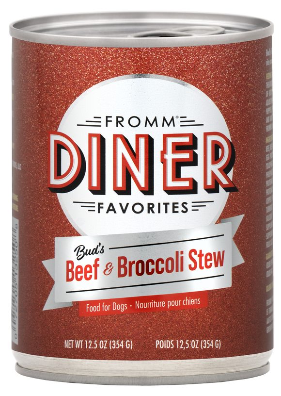 Fromm Diner Favorites Bud's Beef & Broccoli Stew Food