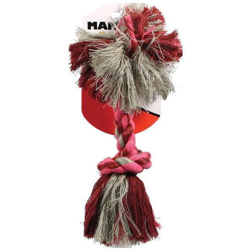 Mammoth Flossy Chews Color Rope Bone Dog Toy