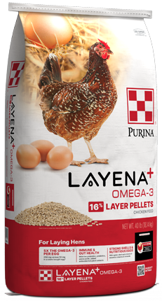 Purina® Layena® Omega-3 Feed