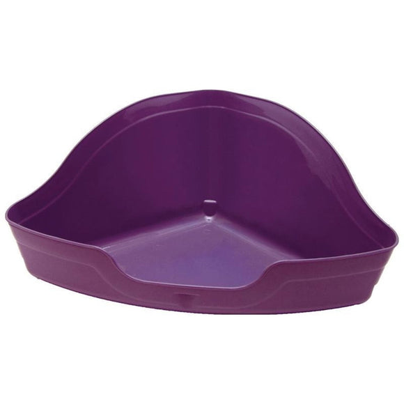 KAYTEE HI-CORNER LITTER PAN (ASSORTED)