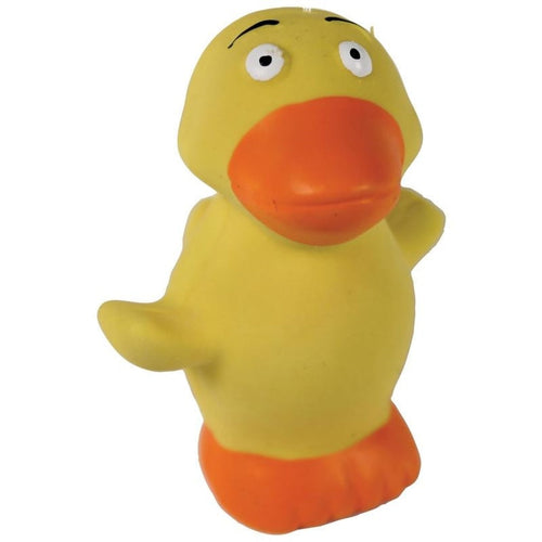 LI'L PALS LATEX DUCK DOG TOY (2.75 INCH, YELLOW)