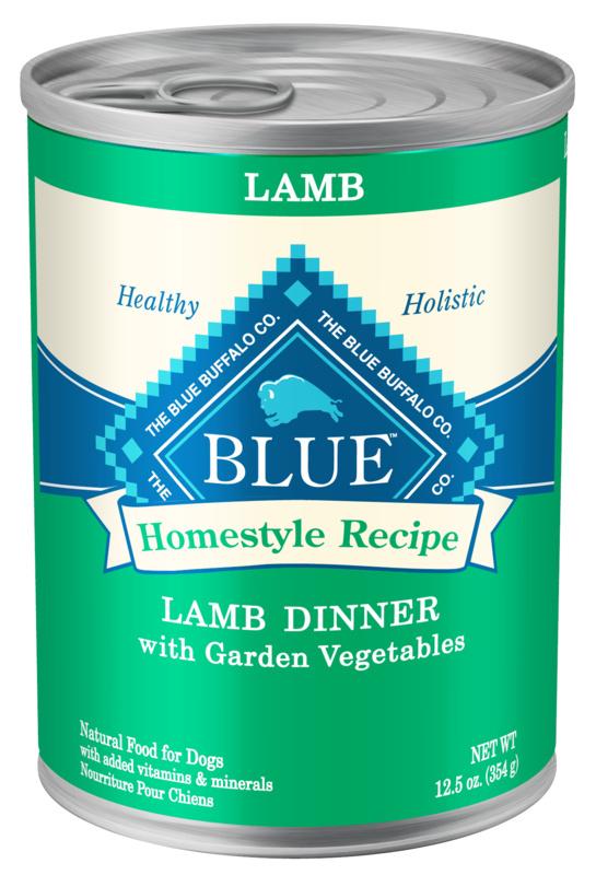 Blue buffalo lamb cheap canned dog food