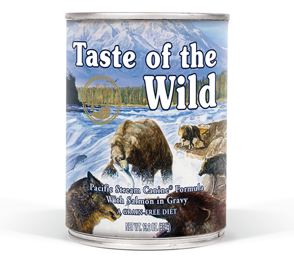 Taste of the wild pacific 2024 stream canine formula with smoked salmon