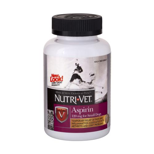 Nutri-Vet Aspirin Chewable Tablets for Small Dogs