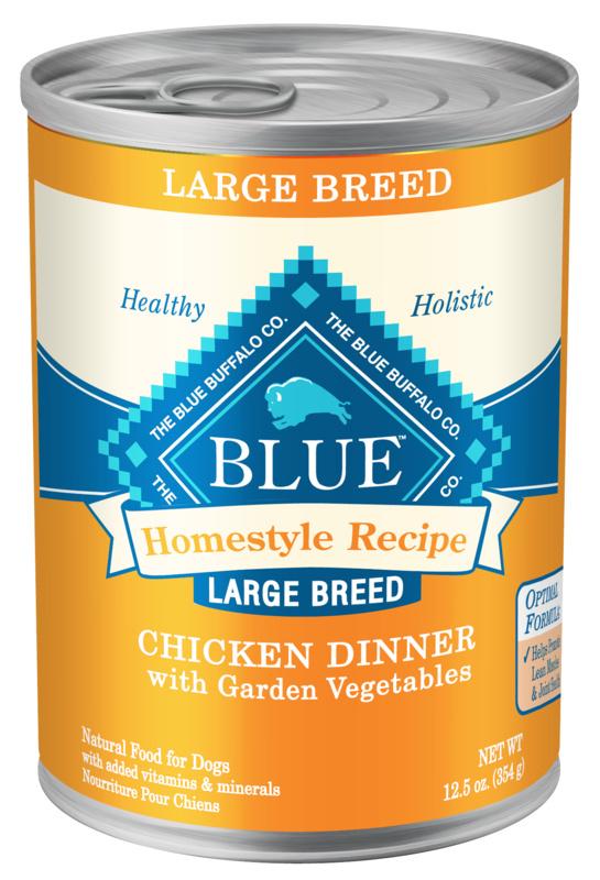 Blue Buffalo Home Style Recipe Large Breed Chicken Canned Dog Food