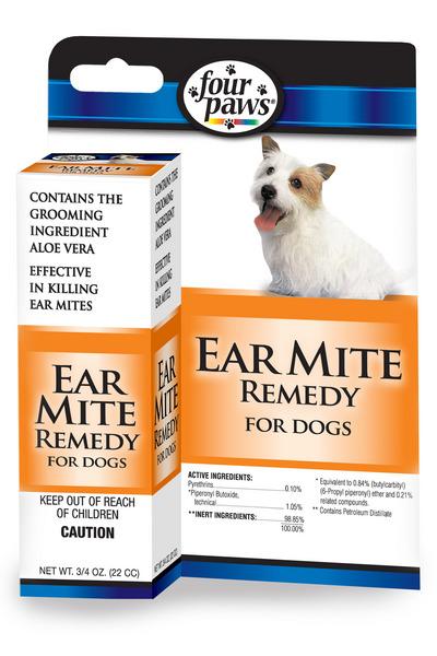 Four Paws Ear Mite Remedy for Dogs