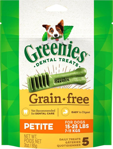 Greenies Petite Grain Free Dental Dog Chews