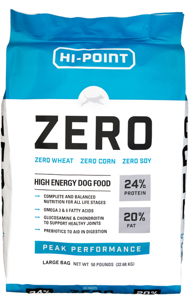 dog&co 　POINT-H Hi-Point Zero Dog Food - Fort Worth, TX - Handley's Feed Store