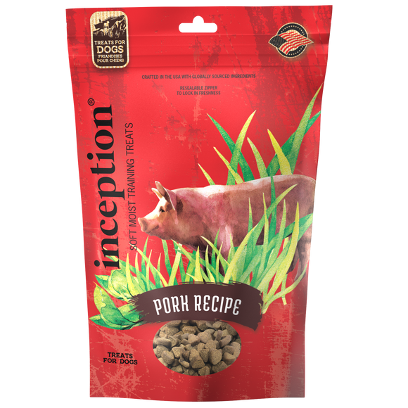 Inception Pork Soft Moist Dog Training Treat