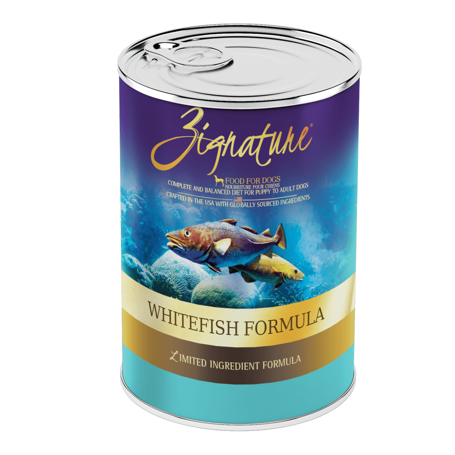 Zignature limited hotsell ingredient dog food