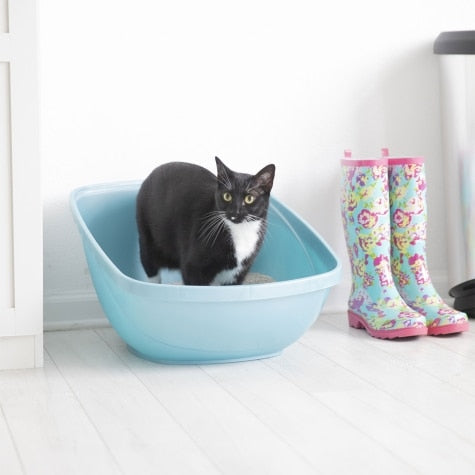 Petmate high shop back litter box