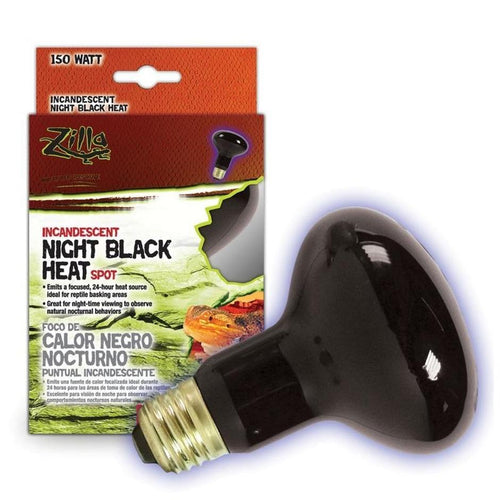 Zilla Night Black Heat Incandescent Spot Bulb