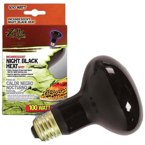 Zilla Night Black Heat Incandescent Spot Bulb