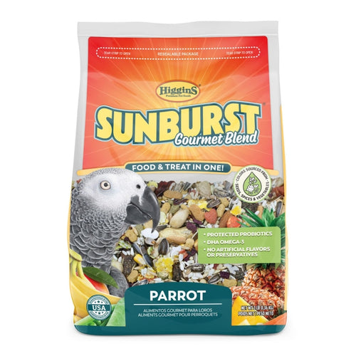 Higgins Sunburst Gourmet Blend Parrot