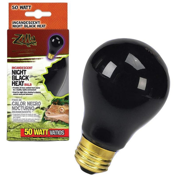 Zilla Night Black Heat Incandescent Bulb