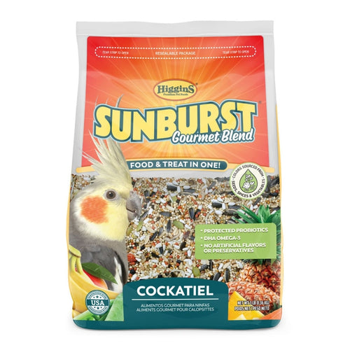 HIGGINS SUNBURST GOURMET BLEND COCKATIEL