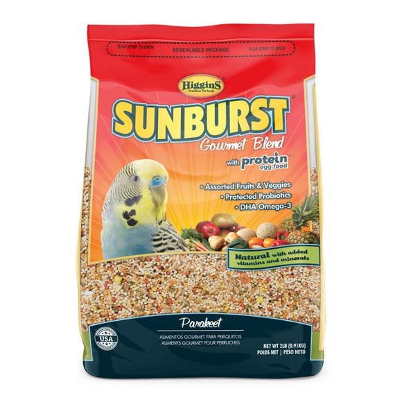 HIGGINS SUNBURST GOURMET BLEND PARAKEET