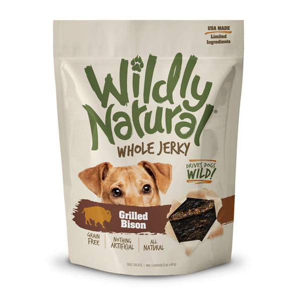 Fruitables Wildly Natural Jerky Grilled Bison Dog Treats